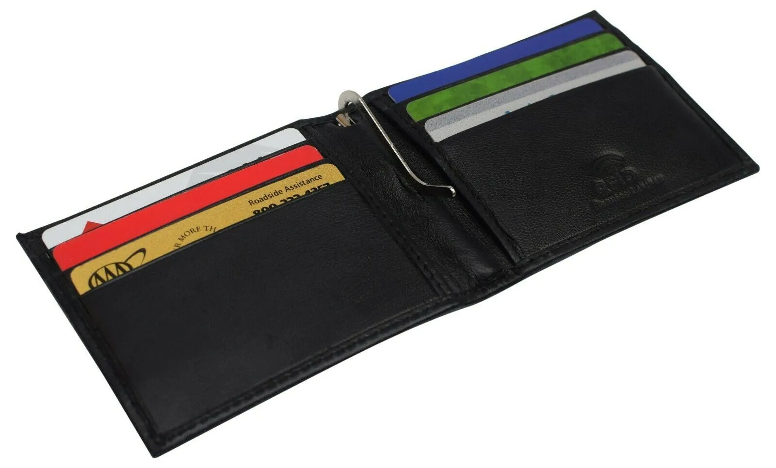 Slim Wallets For Men With Money Clip Bifold Wallet RFID Card Holder Mens Wallets