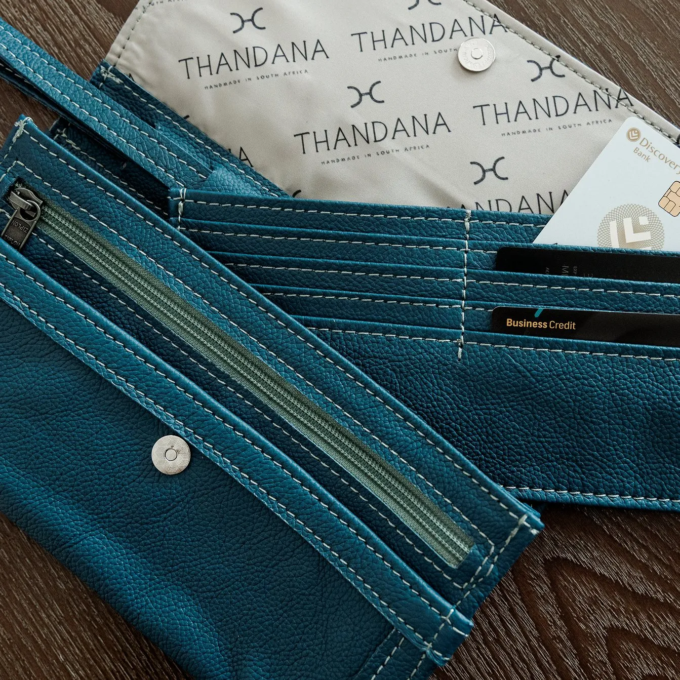 Thandana Leather Travel Wallet