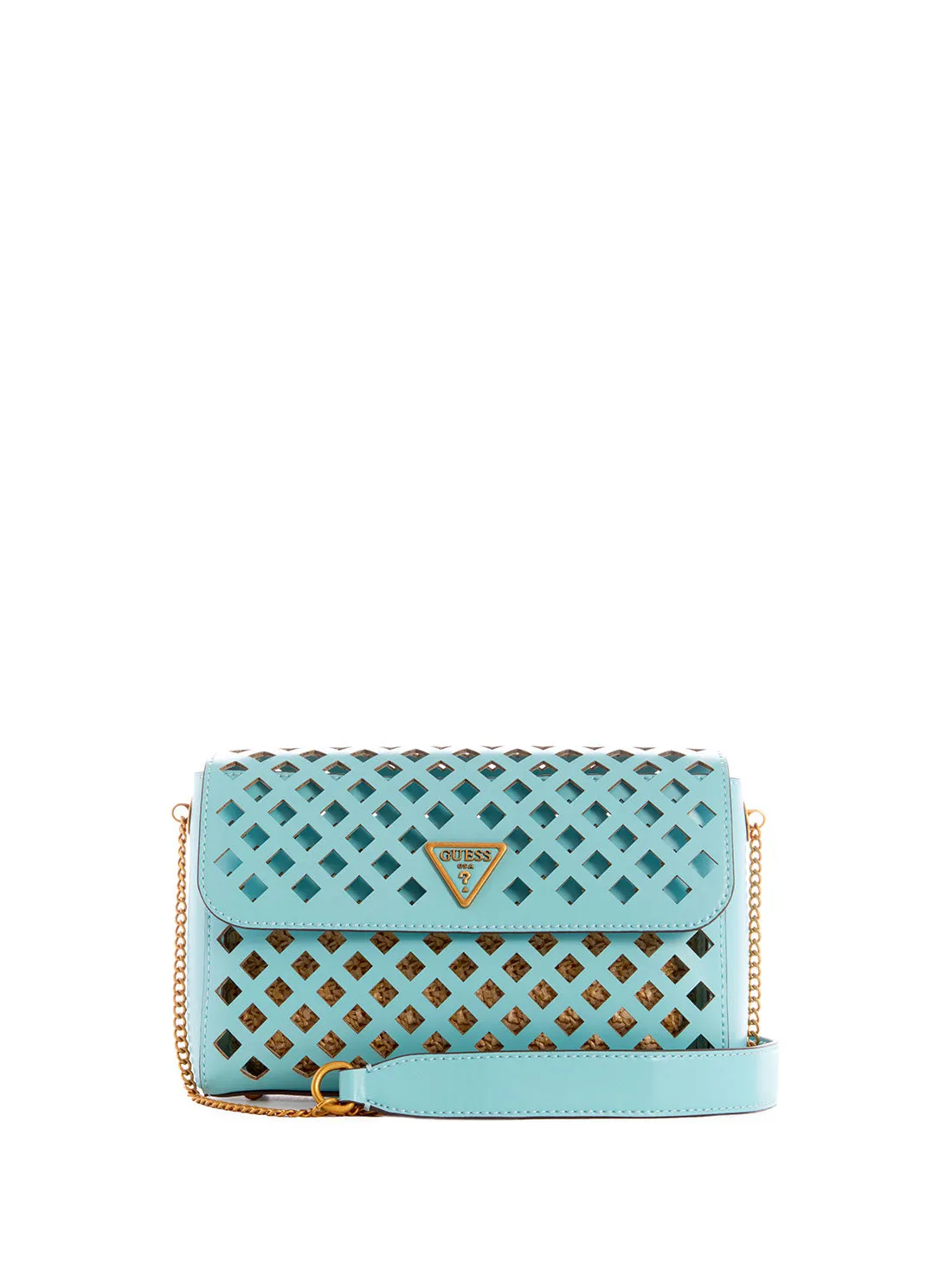 Turquoise Aqua Crossbody Bag