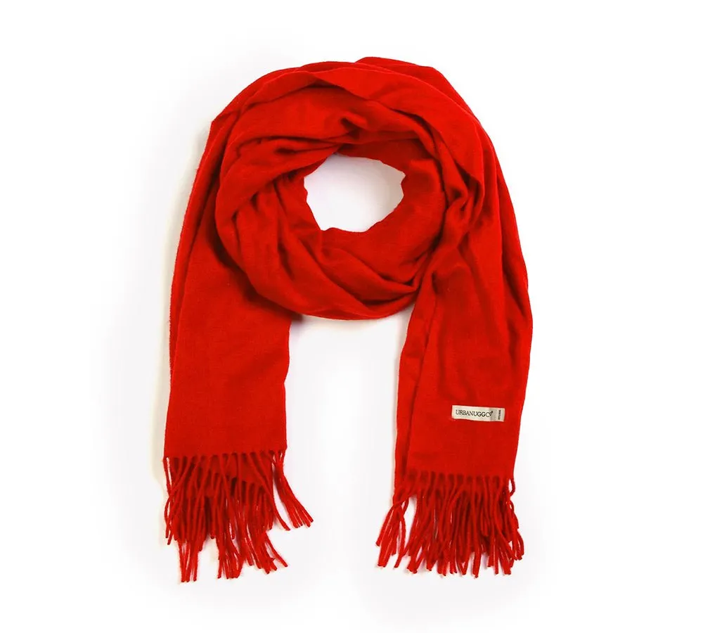 Urban 100% Wool Scarf Plain Color