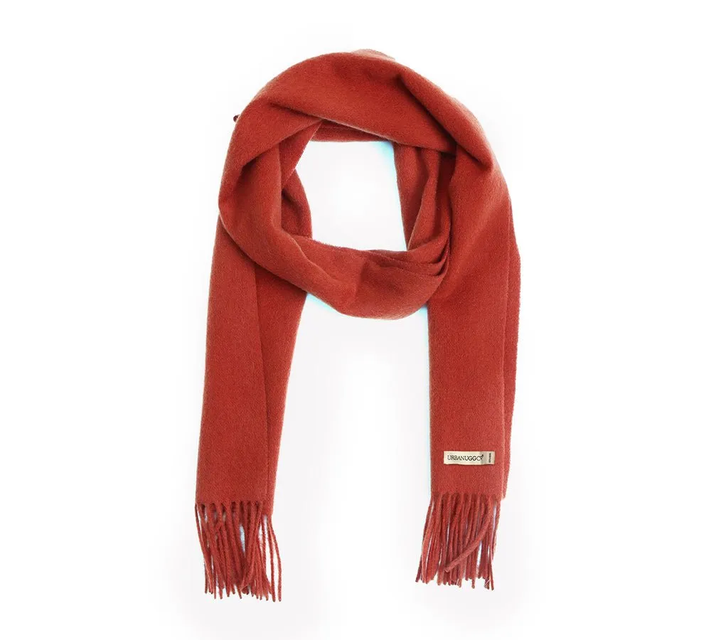 Urban 100% Wool Scarf Plain Color