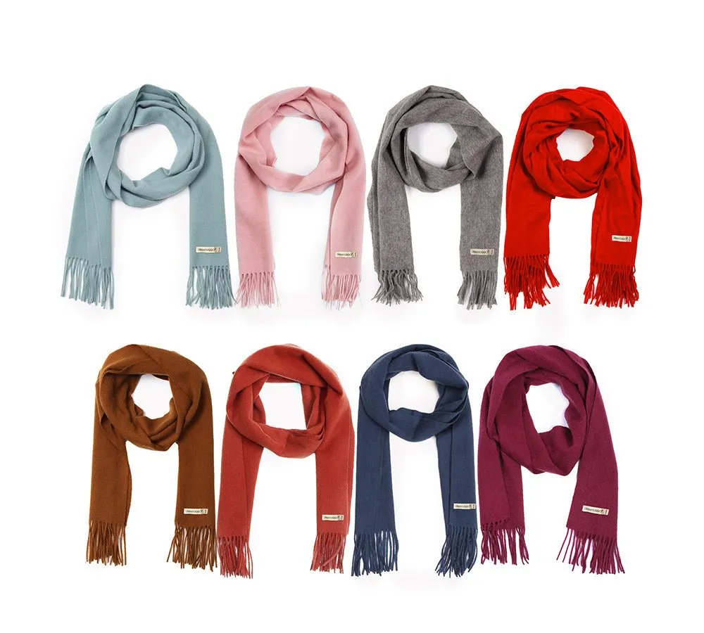 Urban 100% Wool Scarf Plain Color