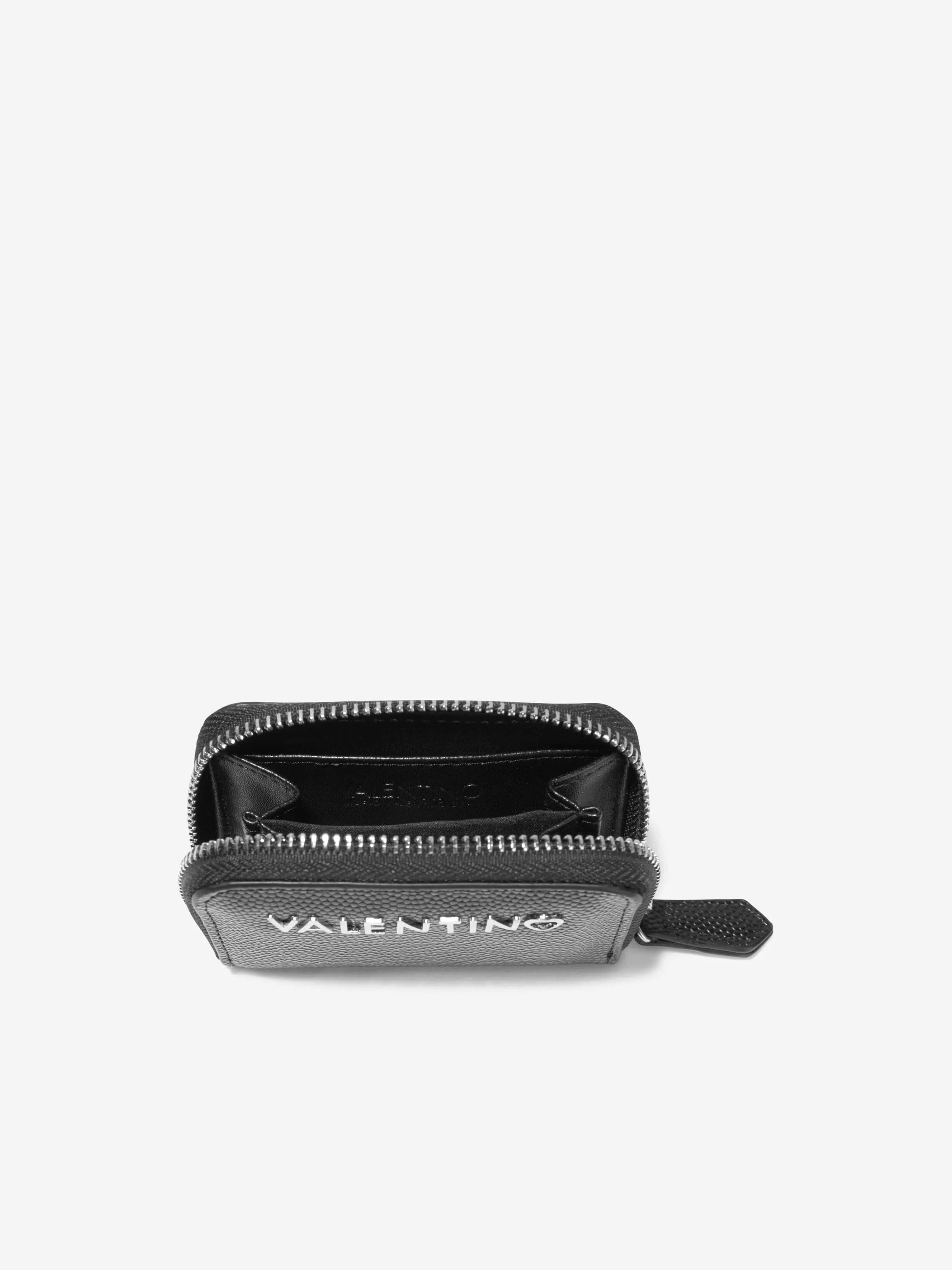 Valentino Girls Divina Coin Purse in Black (W: 1.8cm)