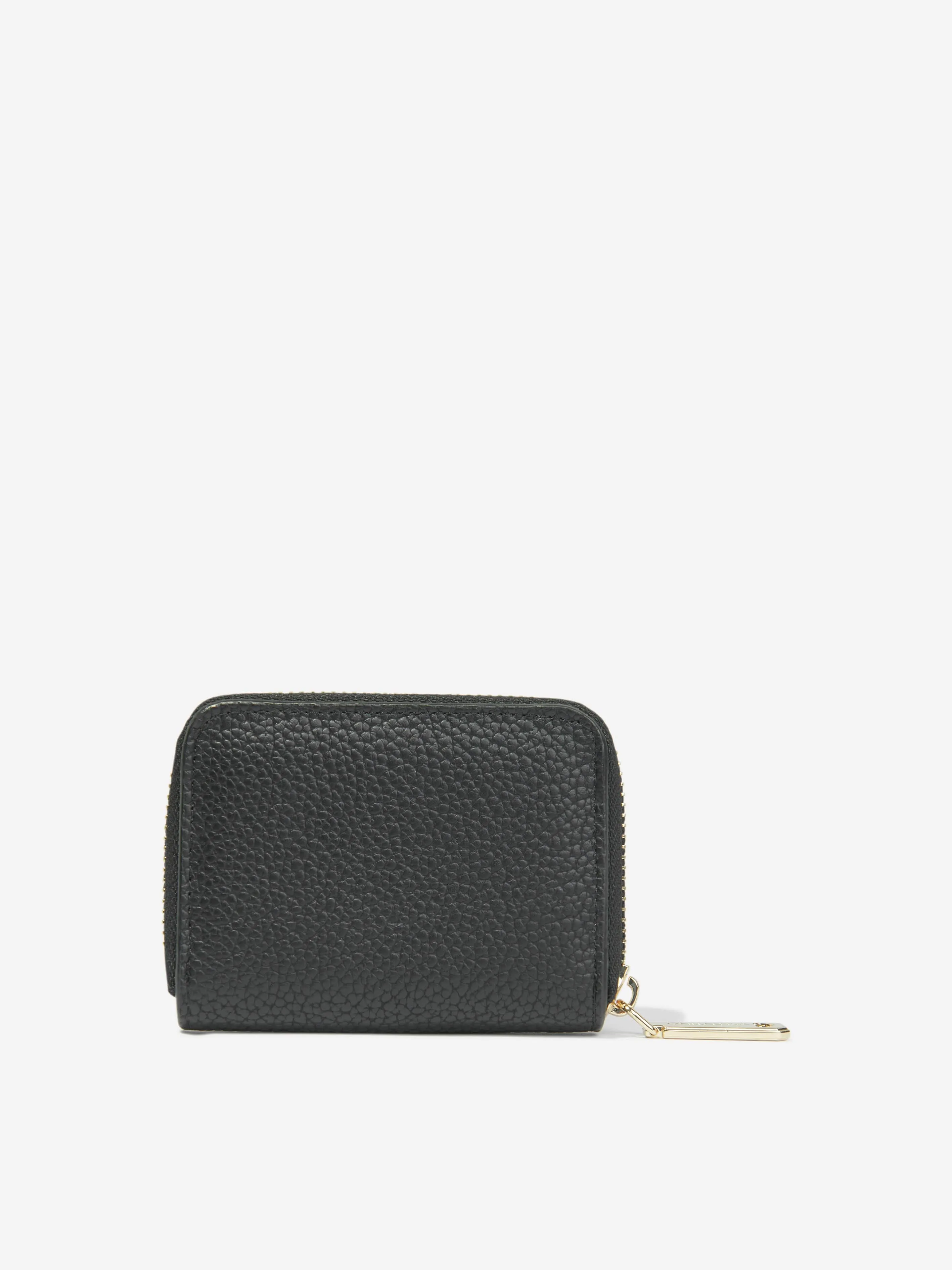 Valentino Girls Zip Around Wallet in Black