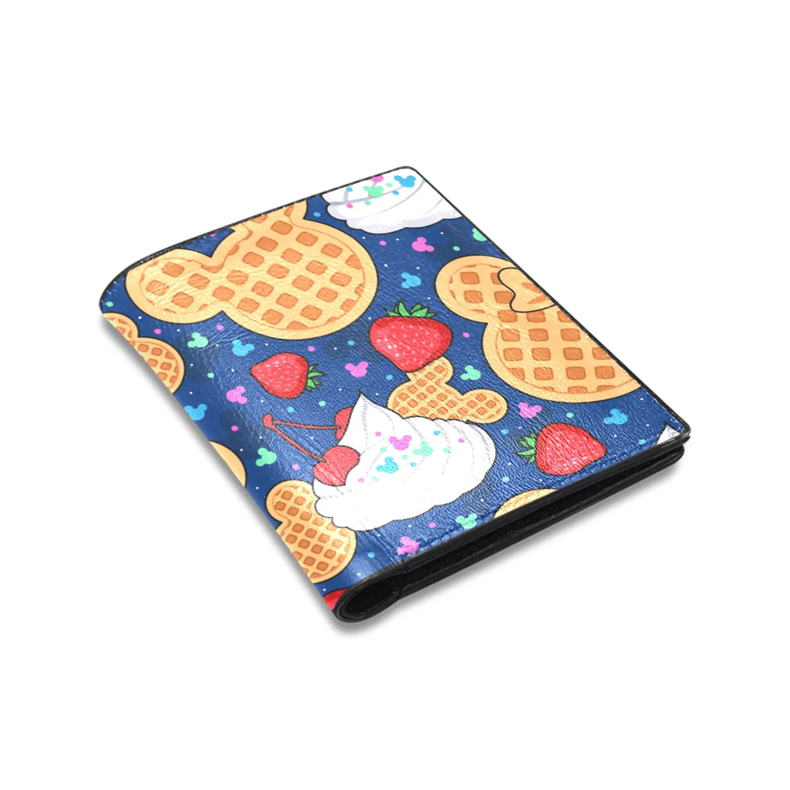 Waffles Men's Leather Wallet