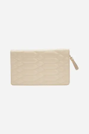 Wolf Caroline Large Jewelry Portfolio Ivory